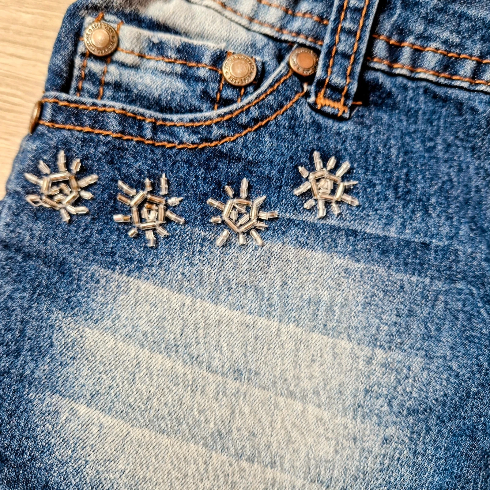 Denim shorts – photo 2